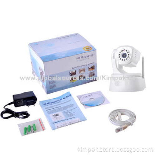 720P HD P2P Network IP Camera with Night Vision, Supports 32GB TF CardNew